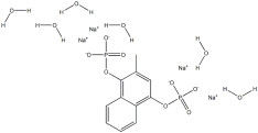 Menadiol-Natriumdiphosphat CAS 6700-42-1 pharmazeutische Vermittler