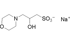 Saures Natriumsalz CASs 79803-73-9 MOPSO-NA 3-Morpholino-2-Hydroxypropanesulfonic
