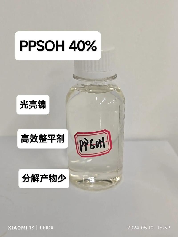 CAS 3918-73-8 1-(2-Hydroxy-3-Sulfopropyl) -Pyridinium-Betain PPSOH 40% Zusatzstoffe für die Nickelelektroplattierung
